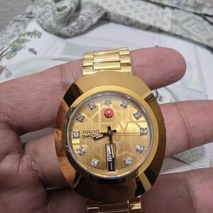 Rado Gold and Black Men's Watch